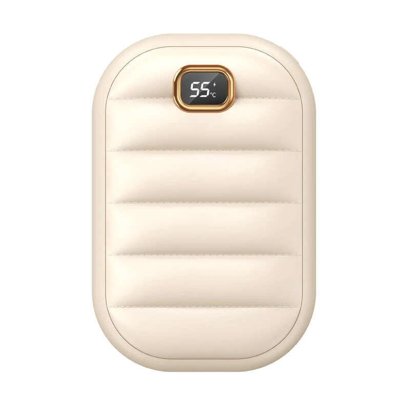 (image for) 2 In 1 Portable Hand Warmer 4000MAH Double-sided Heating Hand Warmer Mini Heater Hand Warmer Electric Type C Rechargeable