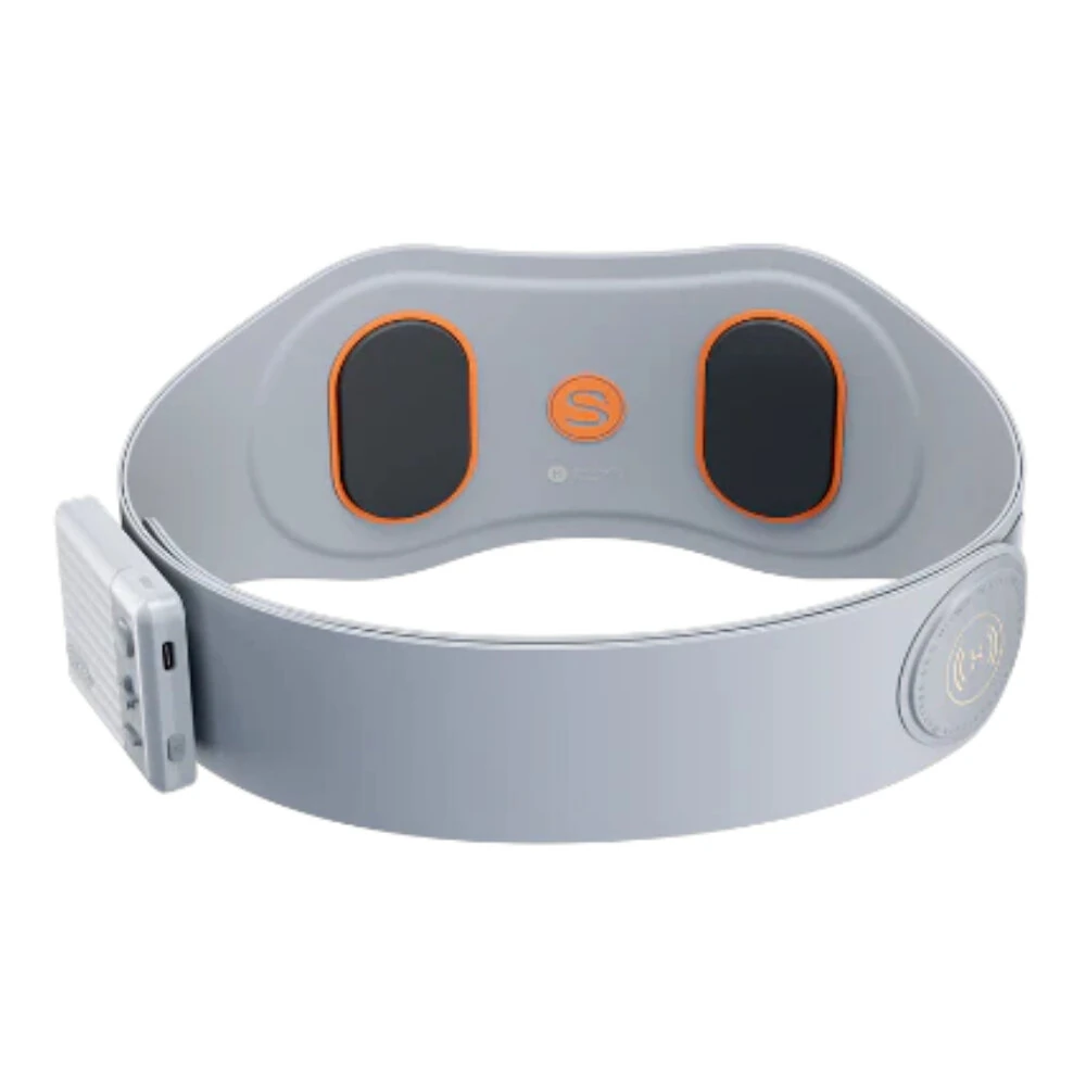 (image for) SKG W7 Waist Massager 6 Modes 9 Intensity Levels TENS Pulse Heat Therapy Lightweight Portable Waist Massager Belt